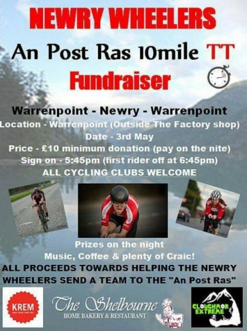 Newry Wheelers `10` on 3rd May
