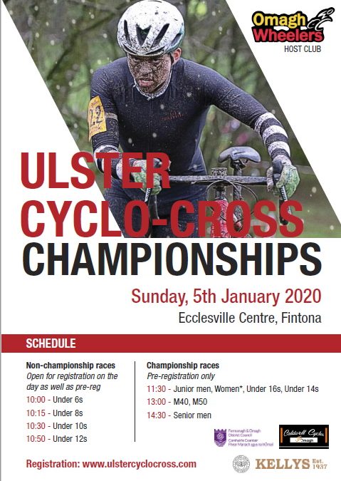 Rescheduled 2019 Ulster CX Championships – Sunday 5th January