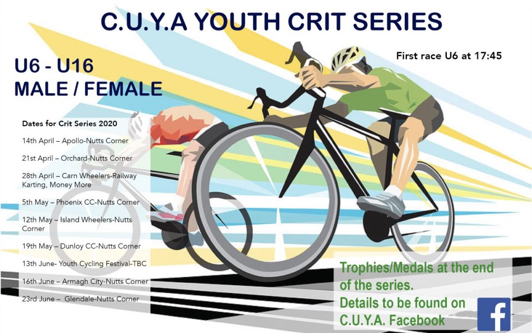 2020 CU Youth Criterium Series Events Announced