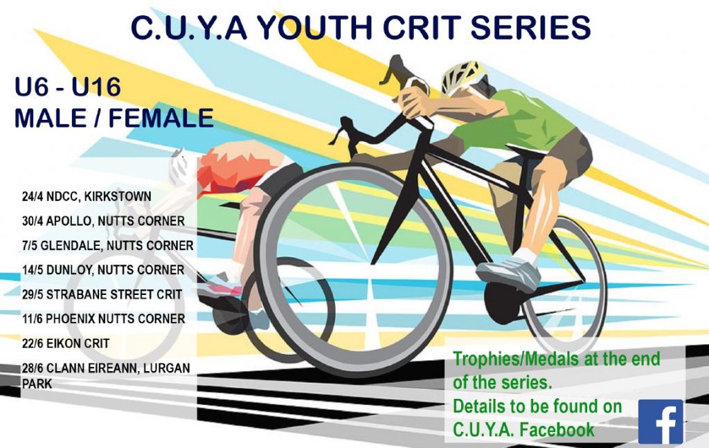 Ulster Youth Crit Series Round 1 – Wednesday 24th April