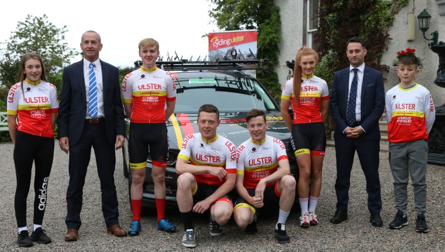 Cycling Ulster Kit and Car Sponsor Presentation