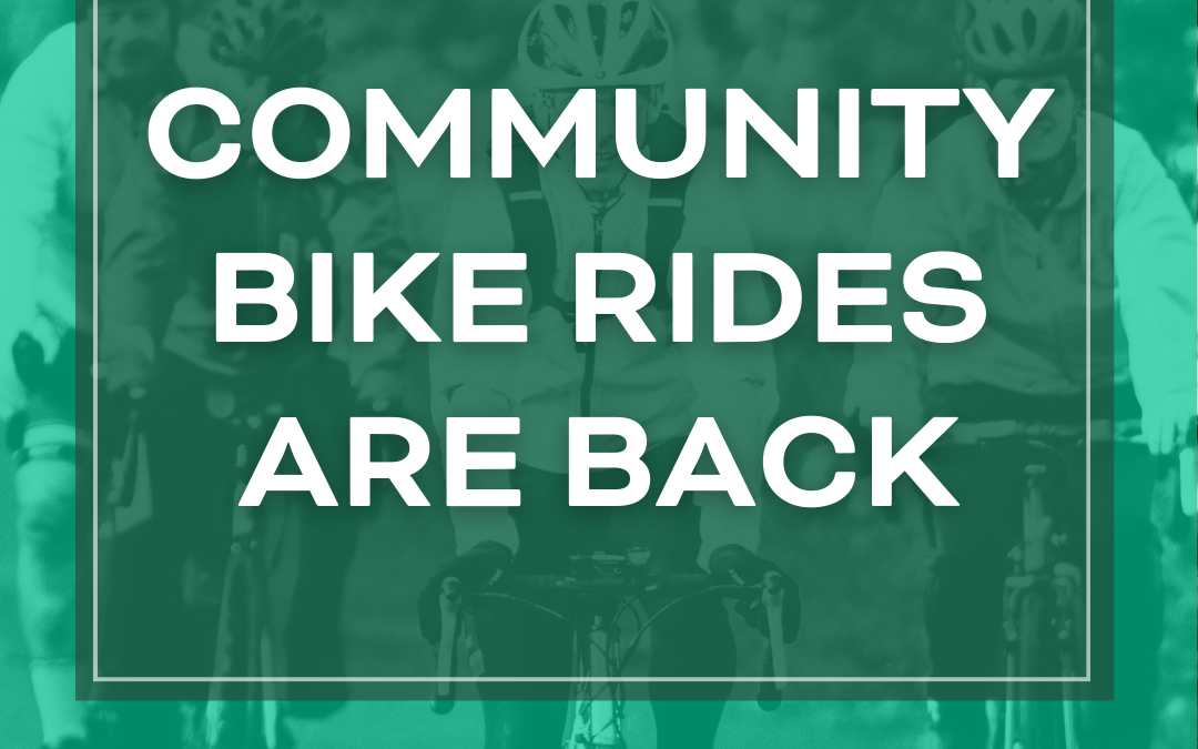 Community Bike Rides are back for 2024